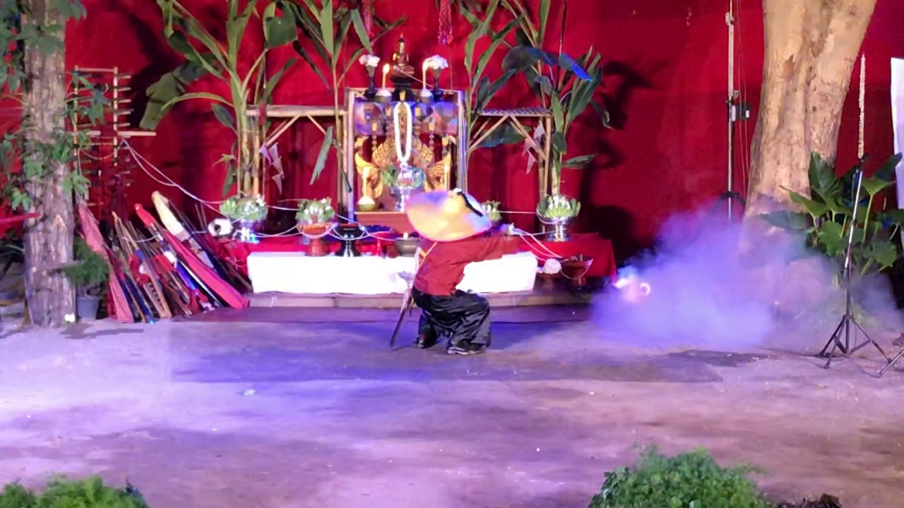 ก้าแลว - ครูส่างคำ งานฟ้อนเจิงล้านนา 9 กุมภาพันธ์ 2562