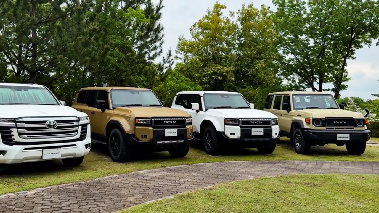 New 2024 Toyota Land Cruiser 250 All Models | ZX, VX and GX