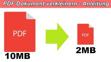 PDF Datei zu groß – PDF Dokument verkleinern, komprimieren & mit reduzierter Größe speichern