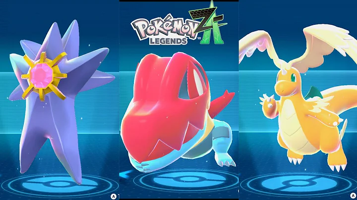 Pokémon Legends: Z-A ⸱ All New Mega Evolution Animations + Evolving Scenes (4K) 100%