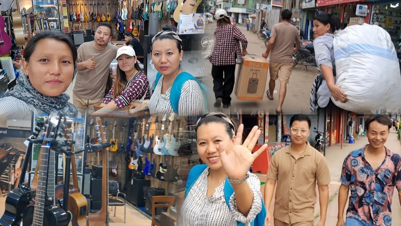 Shopping in Dimapur Market
