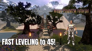 Mage Tutorial - Fast Leveling From 20 To 45