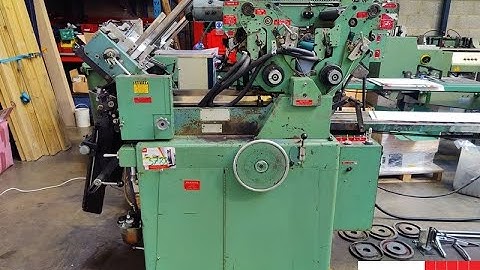 Cheap envelope printing machine for sale   Hal Super Jet JP TWOD 6D   Gab Supplies Ltd   1987