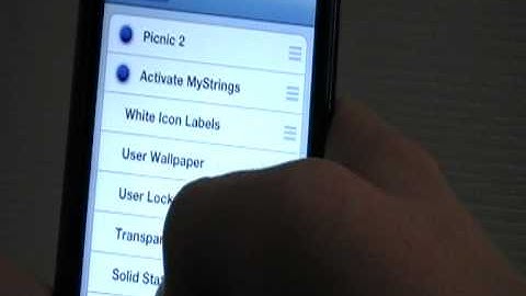 how to get mystring on ipod touch/iphone.
