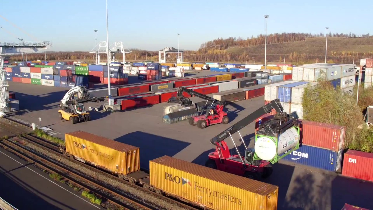 Film aérien plateforme LDCT à Dourges