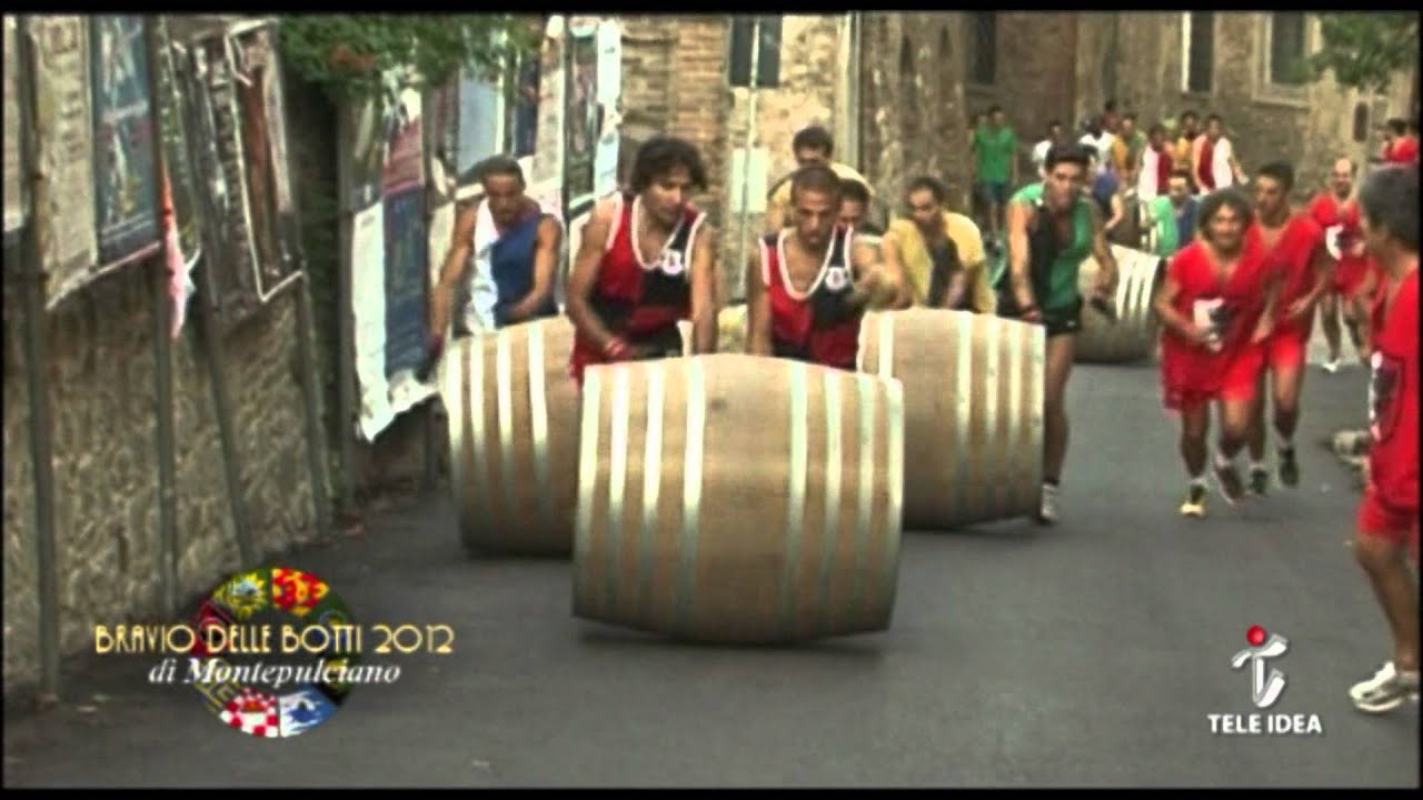 Bravio delle Botti 2012  - corsa montata con telecronaca originale