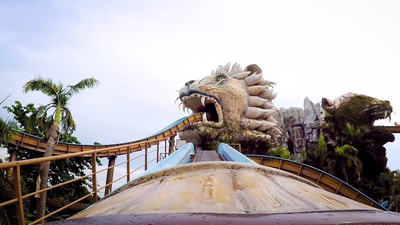 Log Flume ล่องซุงมหาสนุก [MACK Rides] Siam park city สวนสยามทะเลกรุงเทพ