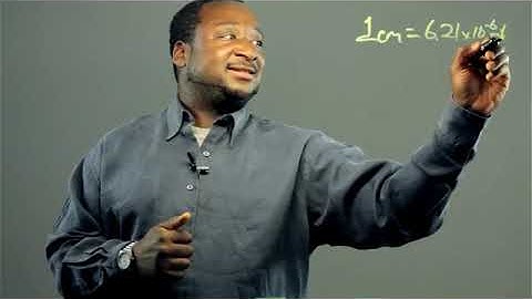 How to Convert Centimeters to Miles