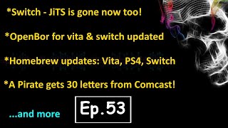 Hacking Modding News #53 - J.i.T.S for switch is gone, Various homebrew update for different systems