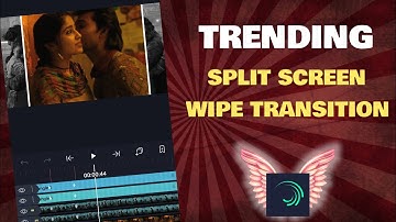 Now Trending 🤩⚡Split Screen Wipe Transition 🥵🔥 Alightmotion Tutorial Tamil 😍❤️ Sandy Tech