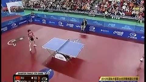 2012 Korea Open (ms-qf) XU Xin - YOON Jaeyoung [Full Match/Chinese]