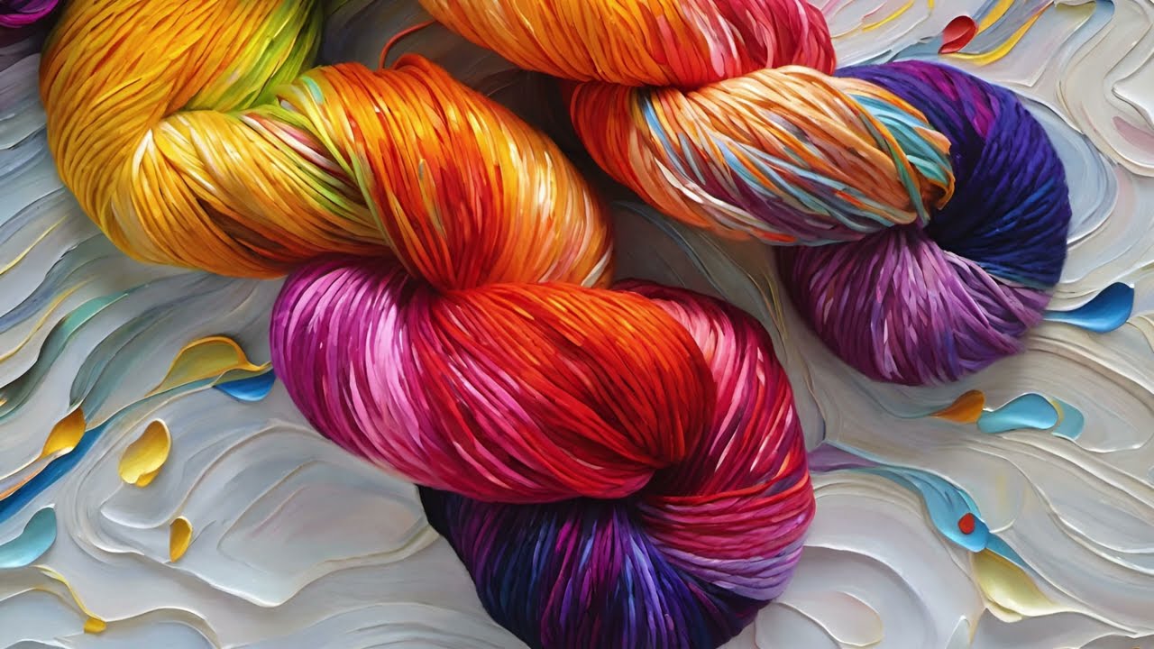 Dakota Land Yarn Shop Vibes | Infinite Waiting Room | No Sound Fine Art | Wall Art Oil Pastel