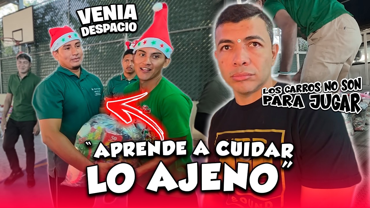 Julio en Problemas: Camarón lo Regaña por Jugar con el Carro