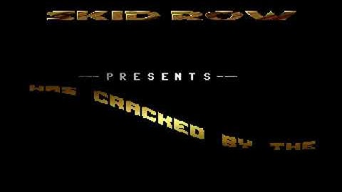 Skid Row   Z Out mp4 HYPERSPIN AMIGA INTRO CRACKTRO DEMO COMMODORE NOT MINE VIDEOS