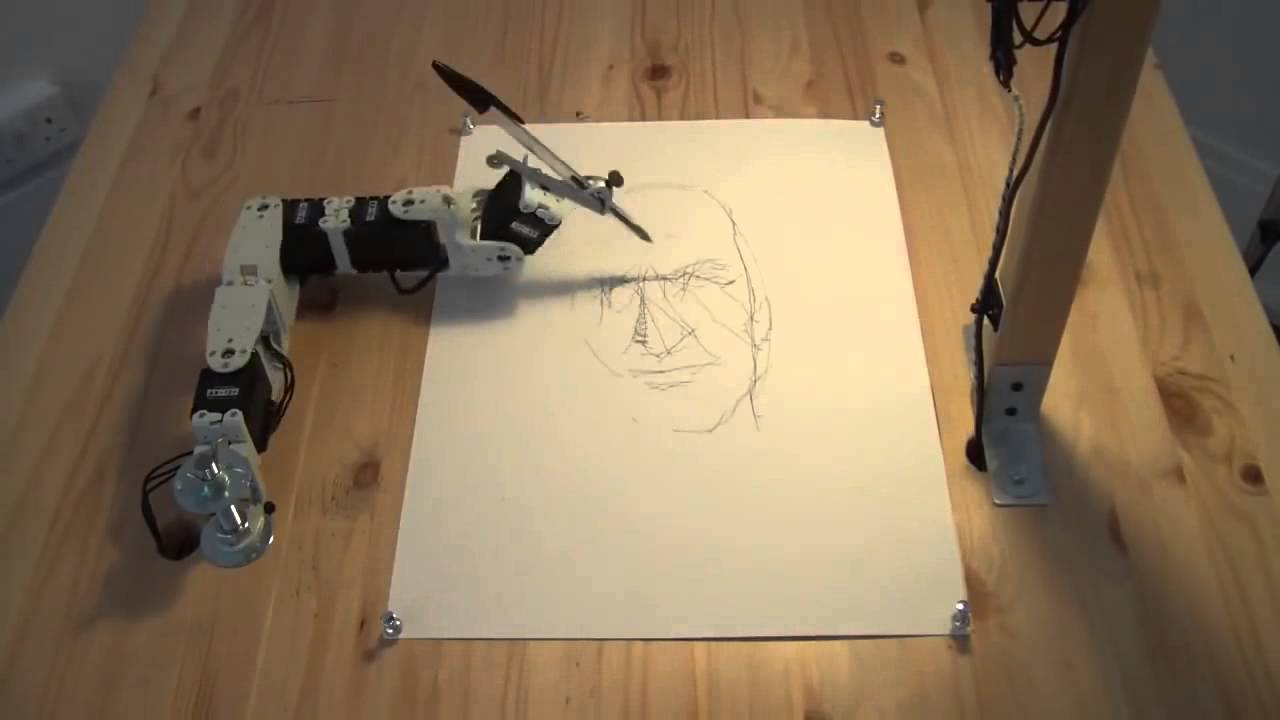 Робот который рисует