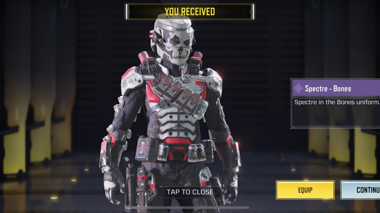 YOU RECEIVED | SPECTRE - BONES 