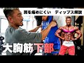 【筋トレ】肩を痛めにくいディップスのフォーム解説!初心者編