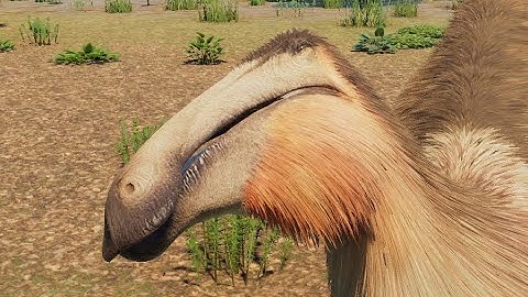 Day 196 of adding a Deinocheirus to this park until they