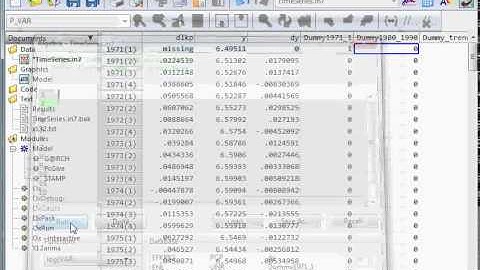 18  Manually creating a trend dummy