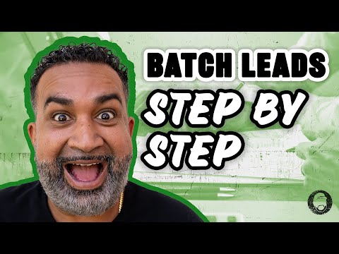 Pulling Lucrative Lists With BATCH LEADS