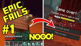 Minecraft Epic Fails moments that will make you Laugh 2020 #1