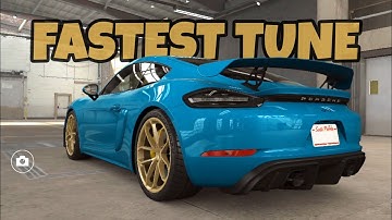 CSR2 Porsche 718 Cayman GT4 Fastest Tune & Shift Pattern