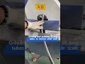 Tube outside polishing and deburring