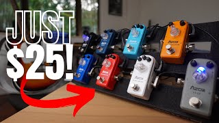 The BEST Budget Guitar Pedals (You've Never Heard Of?) // AZOR Pedal Demos & Review!