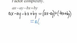 Elementary and Intermediate Algebra Ch6 Ex5