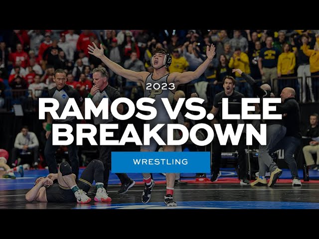 Breaking down Matt Ramos' upset of 3x national champ Spencer Lee - YouTube