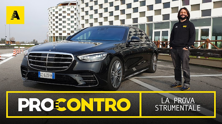 NUOVA Mercedes CLASSE S (W 223) | PRO e CONTRO - PROVA STRUMENTALE