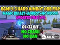 BGMI 4.3 MAGIC BULLET OBB | BGMI 4.3 AIMBOT OBB | BGMI 4.3 HIGH DAMAGE CONFIG | BGMI 4.3 GFX TOOL