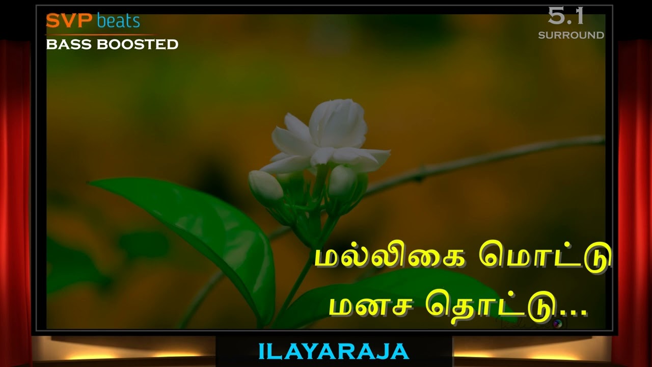 1994  Malliga Mottu  Sakthivel  ILAYARAJA  REMASTERED  BASS BOOSTED  SVP Beats