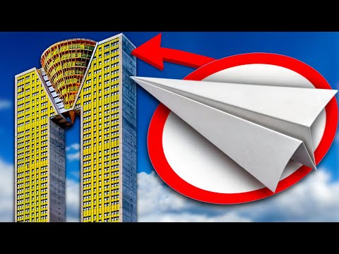 ¿Cómo es el INTEMPO por dentro? TIRAMOS un AVIÓN desde lo Más Alto | Edificio Intempo Benidorm