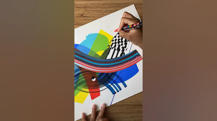 Abstract Painting #abstractart #artwork #short