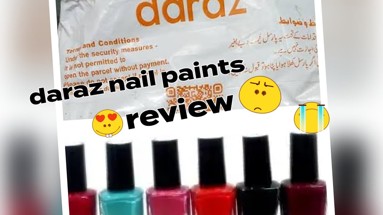 Daraz 12 Nail paints set review Good or bad?? YouTube