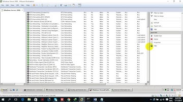 window server 2008 open port and make port listen