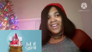 Tori Kelly, Babyface - Let It Snow (Visualizer) - REACTION (SHE SAID JAZZ!)
