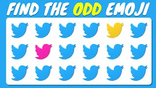 Test Your Observation Skills: Spot the Odd Emoji Out | Challenging Puzzles | Fun Party Games