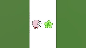 Leaf | Kirby Copy Ability Fails #animation #parody #flipaclip #kirby #shorts