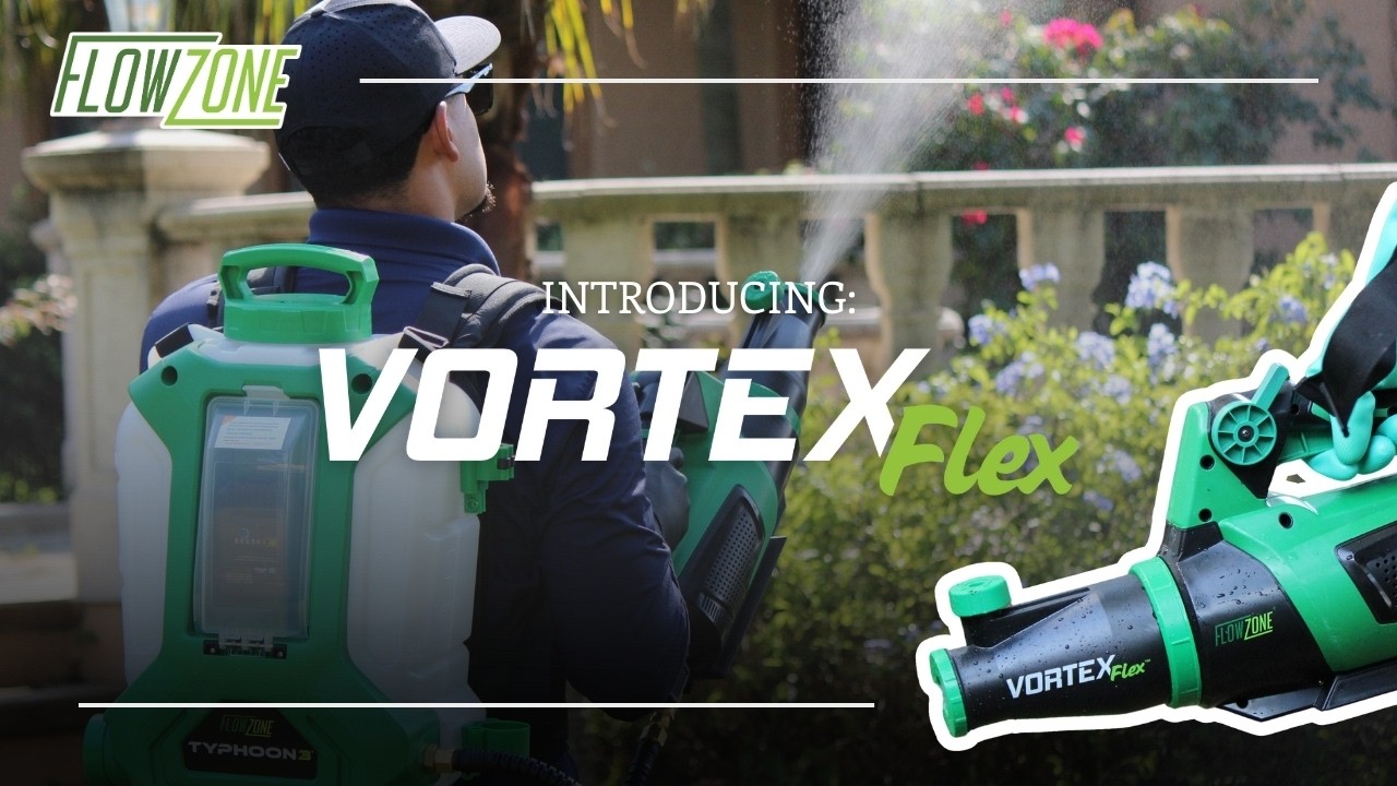 プワソン FlowZone Vortex Flex™ Battery Powered Handheld Mist Blower