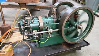 Got the Stuart 600 running......not bad for such a small engine 😊
