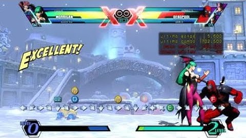 UMvC3 Hsienko into Morrigan raw tag combo concept