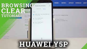 How to Erase Brower Storage in HUAWEI Y5p – Delete Browsing History