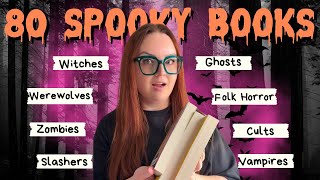 80 Books to Read This Spooky Season | The ULTIMATE Spooky Reading Guide 👻🎃🕯️
