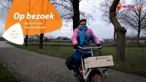Actief Zorg op bezoek bij mevrouw van der Meulen met Elly van Loon
