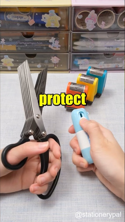 Three Stationery to Protect Your Personal Information! #shorts