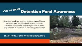 Detention Pond Awareness - City of Brier