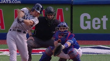 TB@TOR: Jaso lines single to right, Kiermaier scores