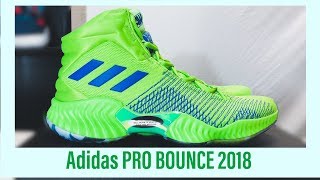 adidas pro bounce 2018 green